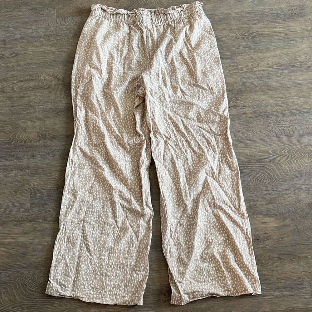 Express Flowy Ruffle Top Pants - Picture 2 of 2